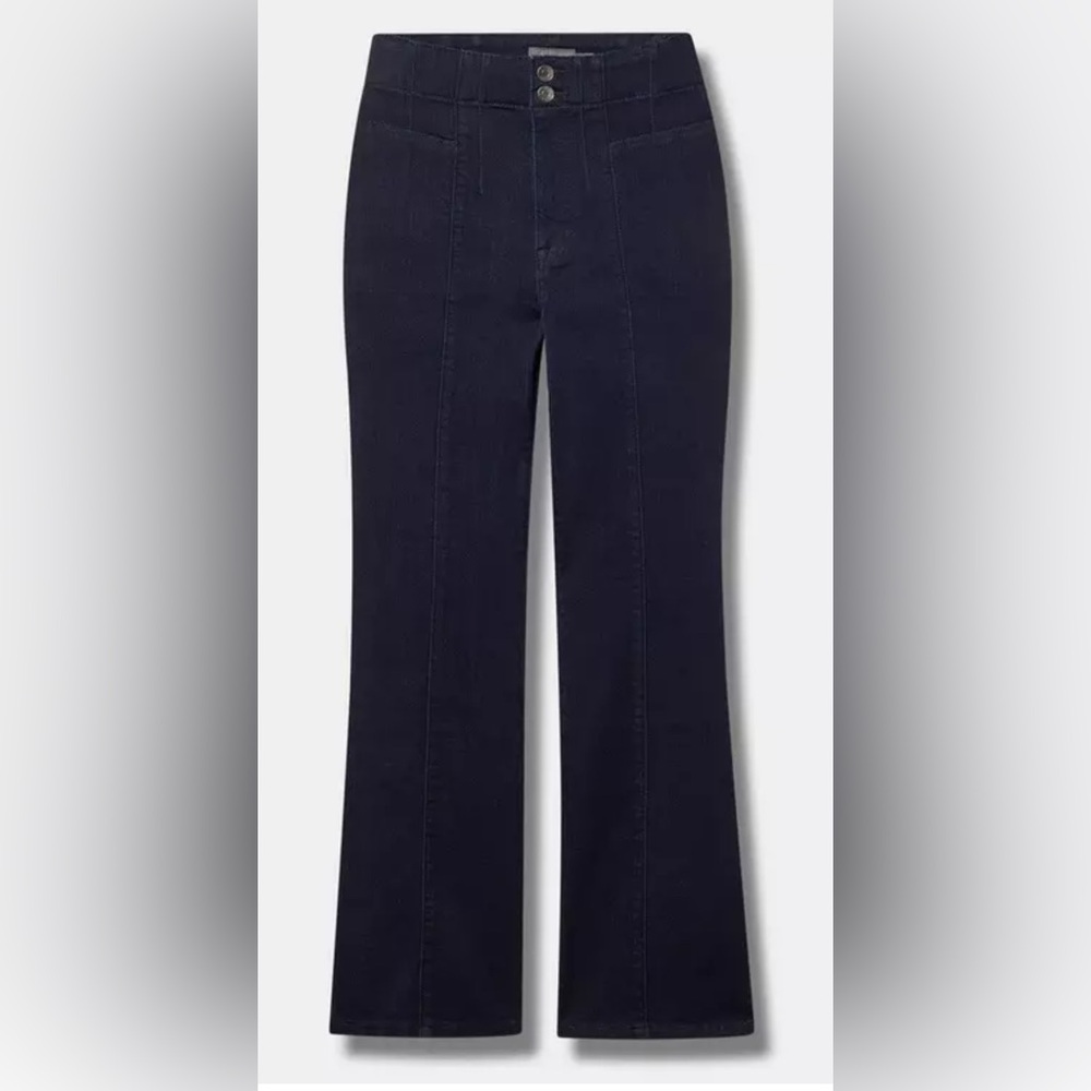 TORRID High Rise Flare Jeans Short Length NWT New with tags and in plastic